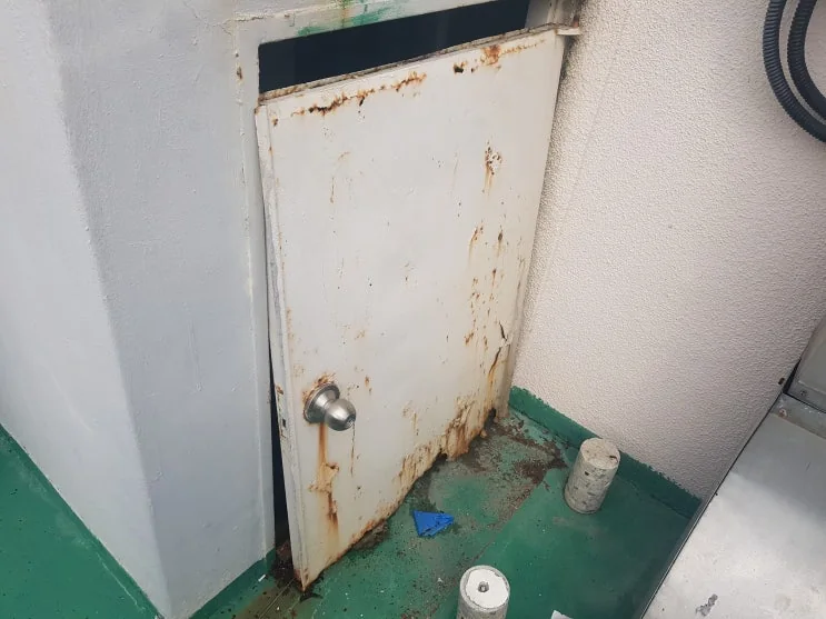 부산 북구 화명동 부산 화명동 옥상 방화문교체 시공 사진