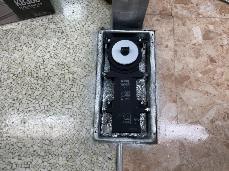 부산 부산진구 부전동 독보적인 부산힌지 부전동 강화도어 수리 시공 사진