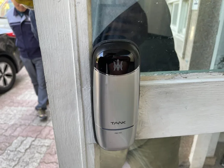 부산 개금동 샷시문 번호키 도어락설치