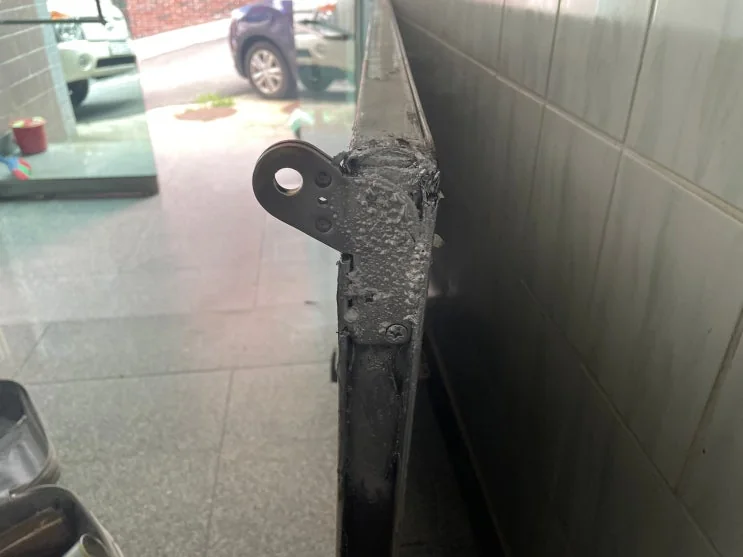 부산 사하구 당리동 부산 사하구 당리동 빌라 방화문수리 시공 사진