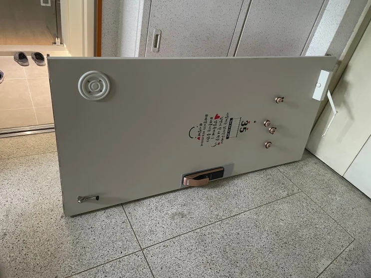 부산 서구 서대신동 서대신동 처진 철문 바닥 끌리는 현관문수리 시공 사진