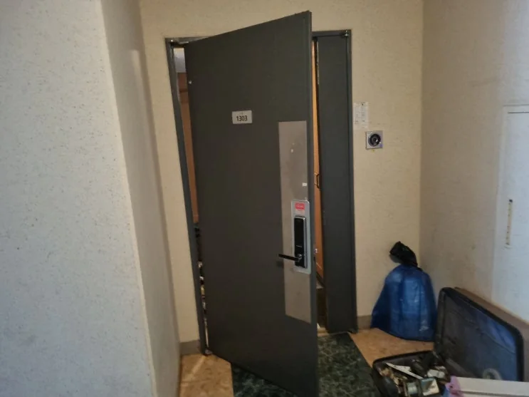 양산 양산 암레스도어클로저 현관문 고장 끌림 수리 시공 사진