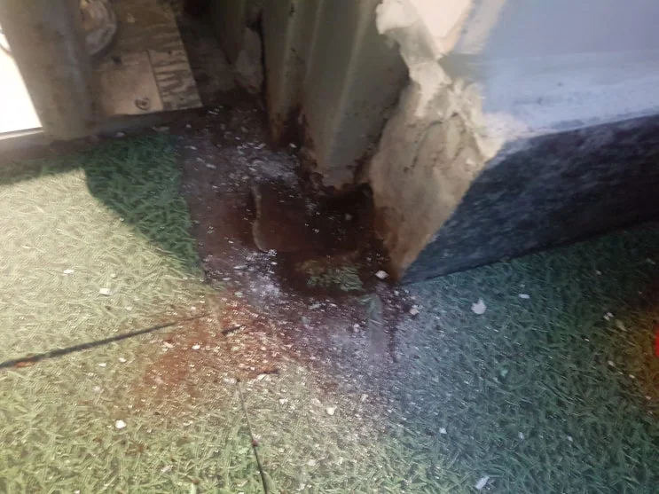 부산 동구 초량동 부산 초량 문수리 상가 방화문 힌지 교체 시공 사진