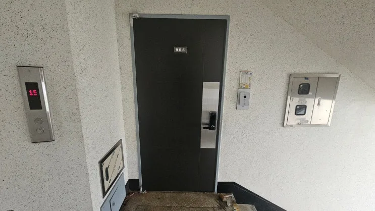 부산 안락동 현관문교체 도어락 번호키설치