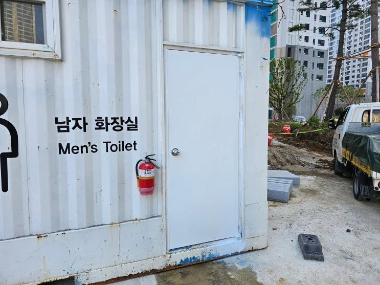 부산 북구 덕천동 부산 덕천동 방화문교체 컨테이너문설치 시공 사진