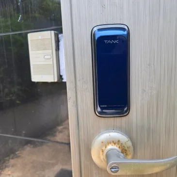 양산 남부동 도어락설치, 건물 1층 번호키교체